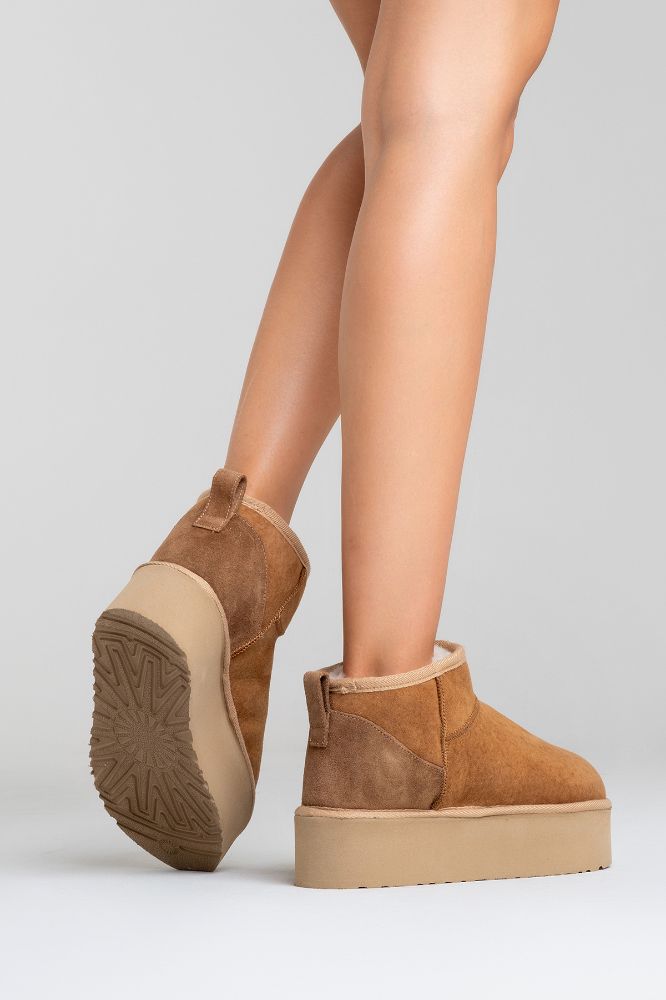 kadin-platform-taban-bilekte-bot-CAMEL SUET -UGG2511123-0083890_0